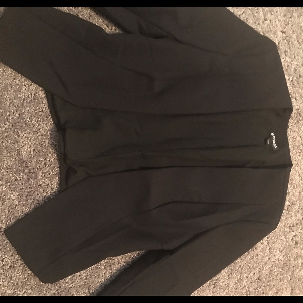 Express Half cutaway blazer